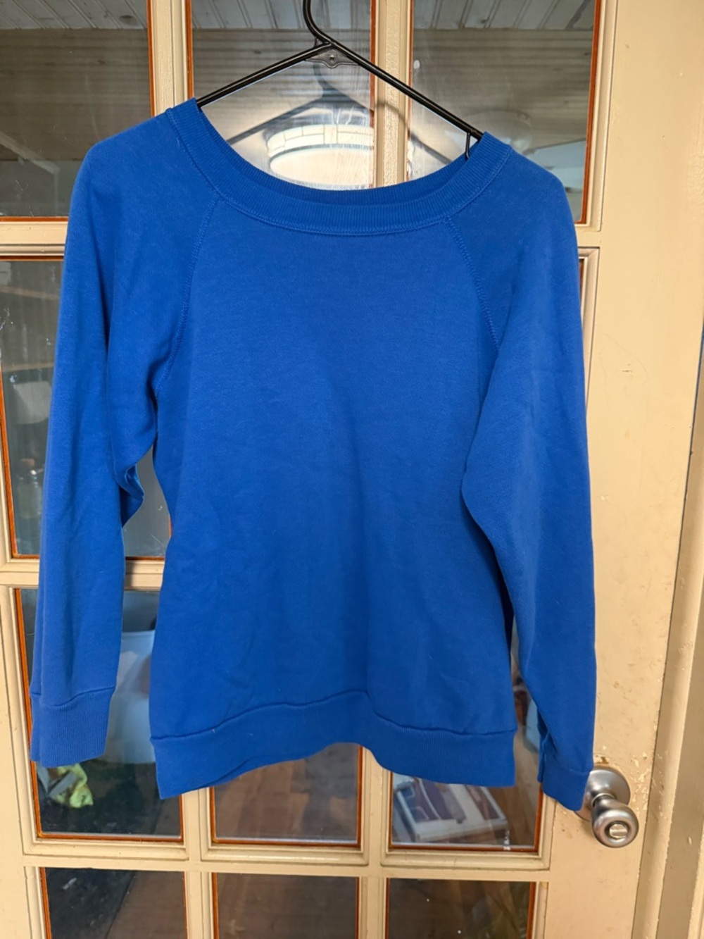 Vintage Tultex Royal Blue Crew Neck Sweatshirt